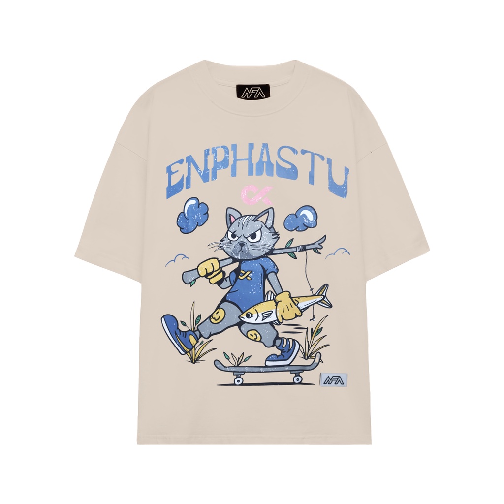 Áo thun ENPHA STUDIO Mascot Tee 01/ Brown
