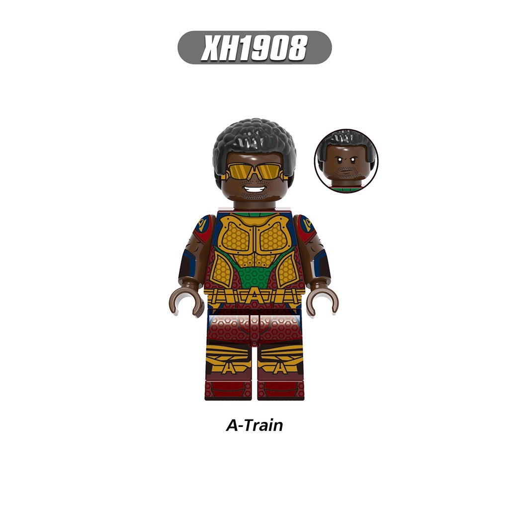 Lego minifigures the boys  marvel hero avengers đồ chơi lắp ráp thông minh mô hình nhựa ABS Kidtoy