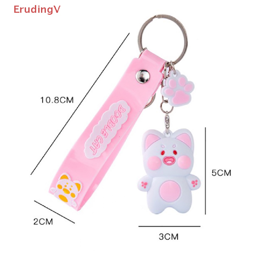 Móc Chìa Khóa Xe Hơi / Túi Xách Hình Mèo DuDu Dễ Thương Sáng Tạo