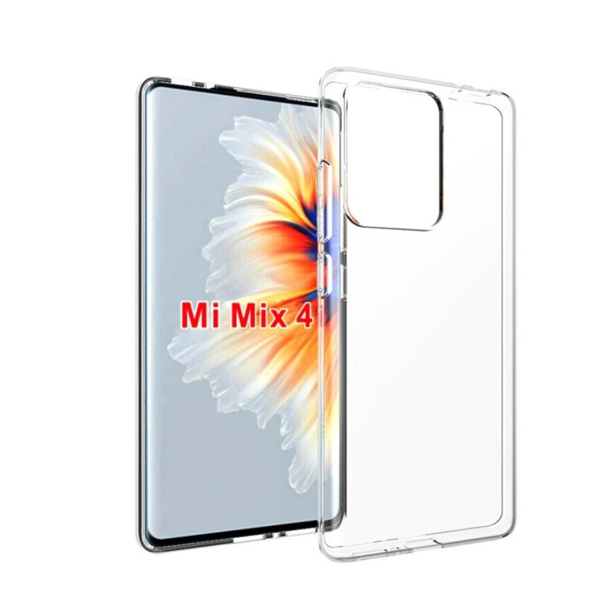 Ốp Xiaomi Mi Mix 4 dẻo trong suốt (Loại đẹp)