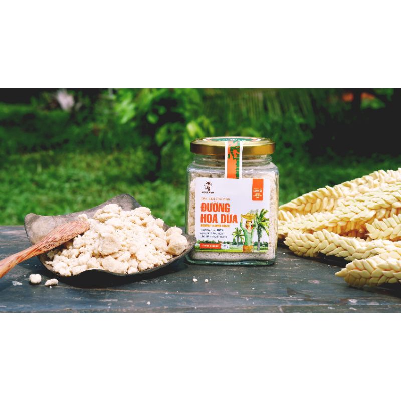 Đường Hoa Dừa Sokfarm 135g - Thay đường tinh luyện, phù hợp cho người Tiểu Đường, Ăn chay