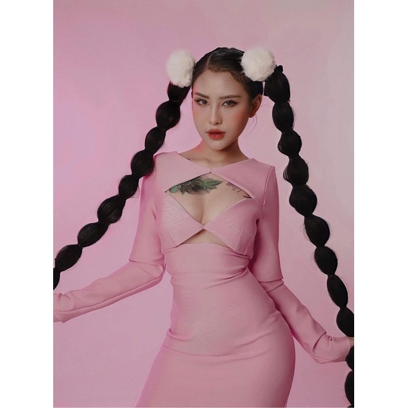 Tóc giả cột dây hồ lô cao cấp dài 1m2 ❤️ freeship 50k