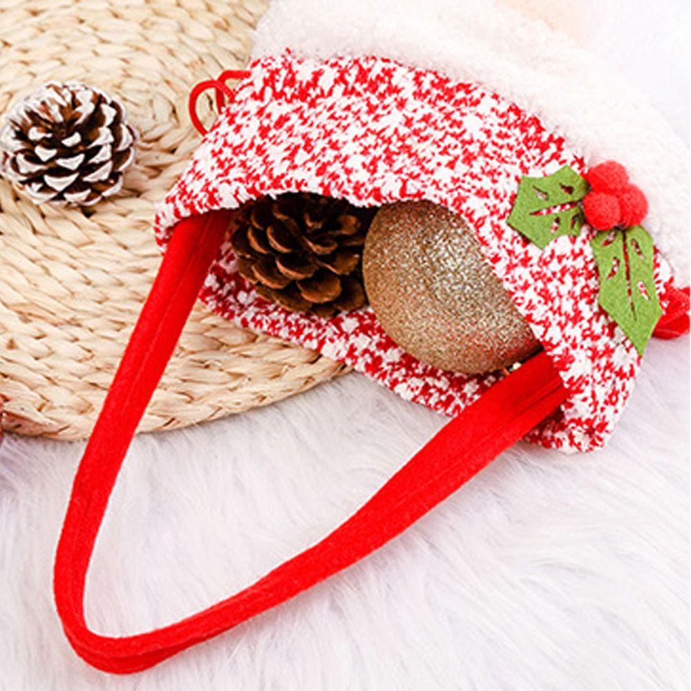 Túi Đựng Kẹo Giáng Sinh / Năm Mới / Ông Già Noel Sức Chứa Lớn Trang Trí Nhà Cửa