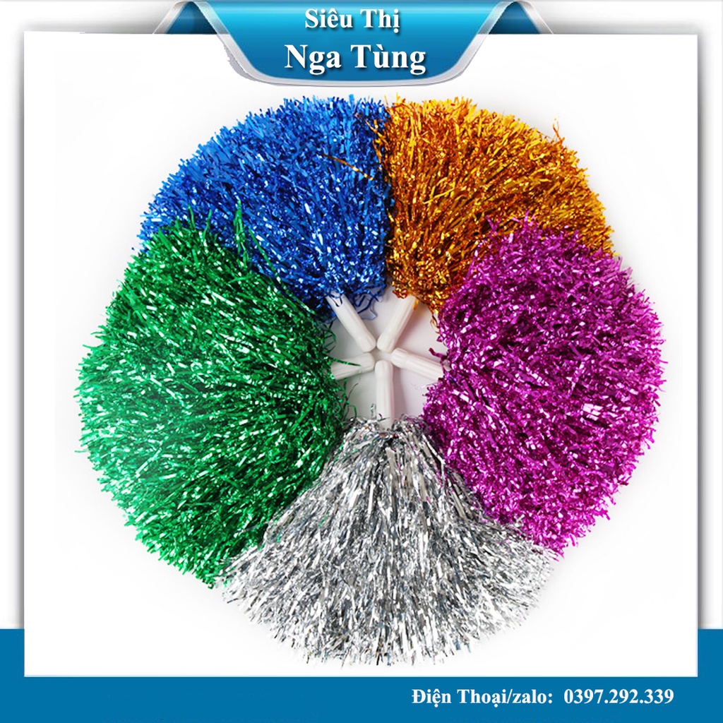 Bông Tua Cổ Vũ loại TO nặng 50g, Bông Cổ Vũ  dụng cụ cổ vũ hi