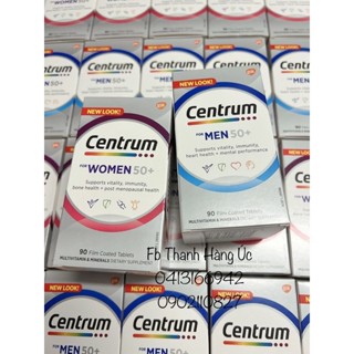 Centrum Úc viên uống Vitamin tổng hợp cho người lớn (nam, nữ trên 50) Centrum multivitamin Centrum Adults Úc, Chính hãng