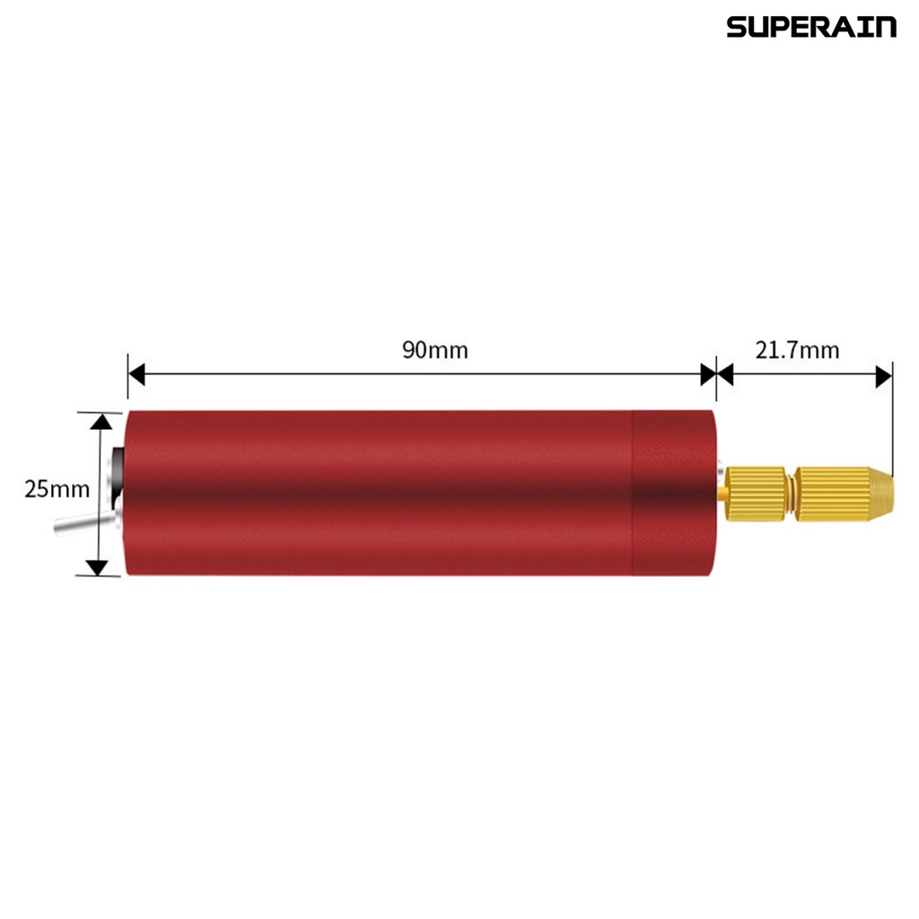 Máy Khoan Điện Mini Sạc USB Đục Lỗ Hạt Ngọc Trai Bodhi Wenwan DIY