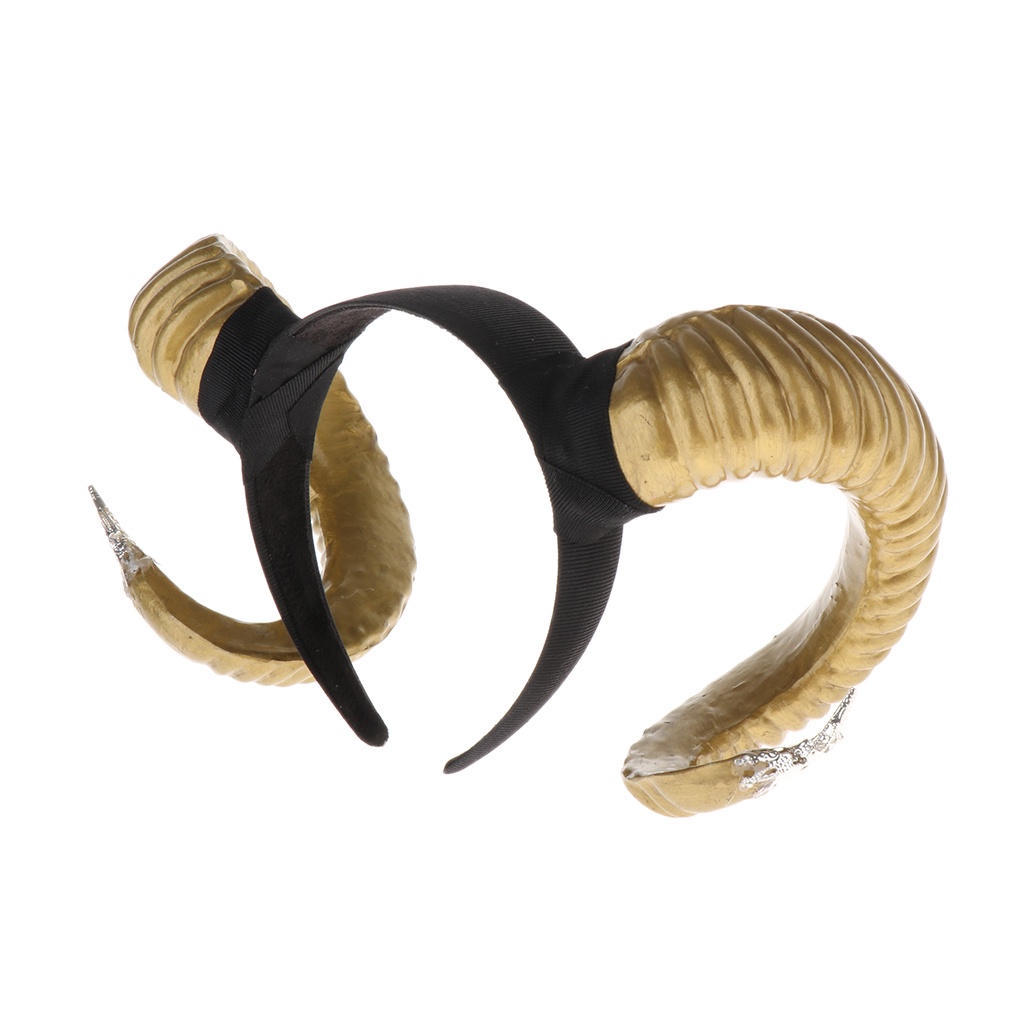 Cài Tóc Hình Sừng Cừu Màu Đen Thời Trang Cho Nữ