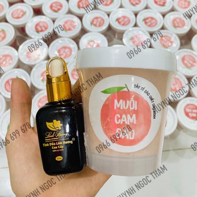 Combo Tinh dầu linh hương giúp xoá thâm nách, thâm môi, thâm mụn, thâm nhũ hoa