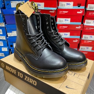Giầy Dr marten đen trắng cao cổ siêu đẹp Fullbox