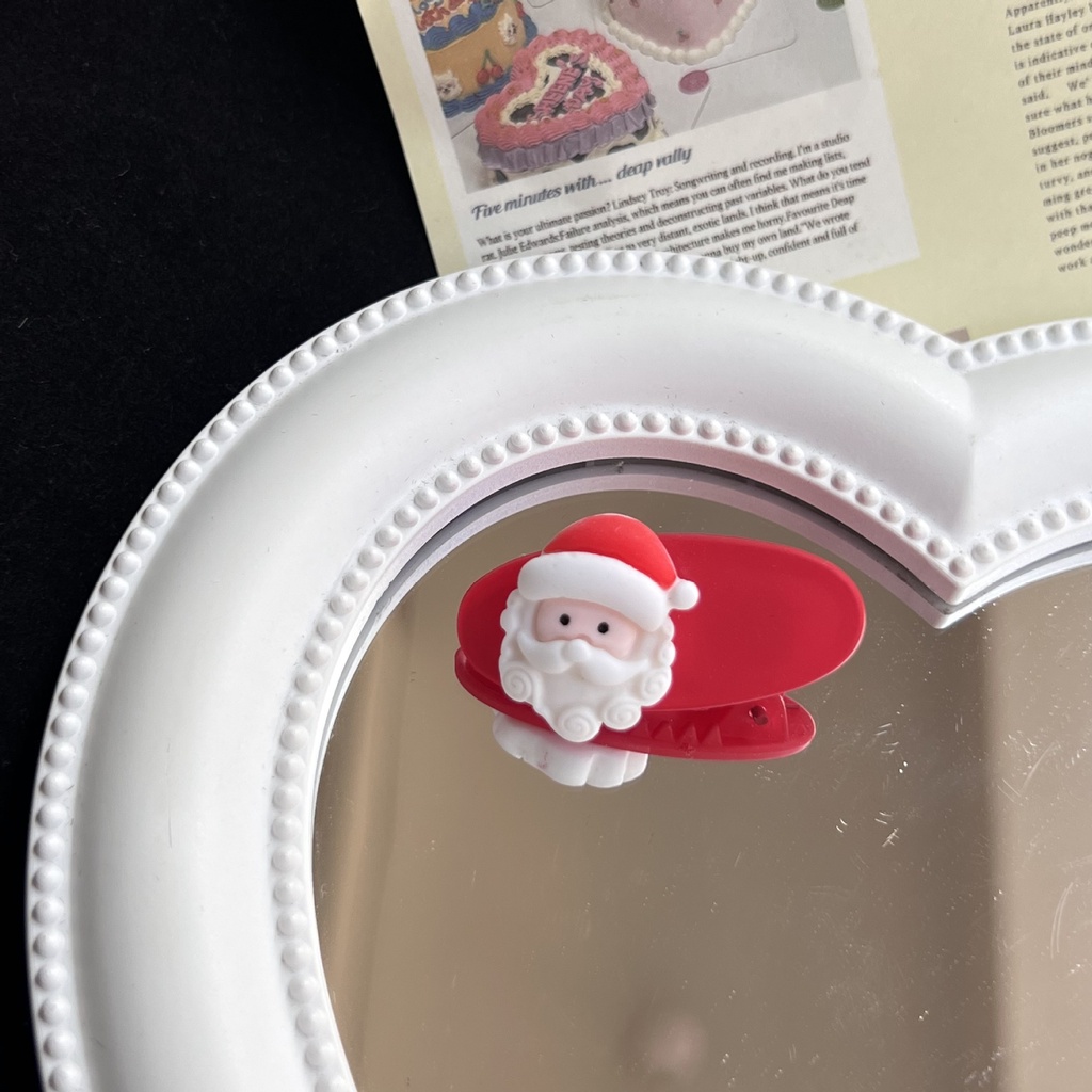 Kẹp Tóc Mini Họa Tiết Giáng Sinh Thời Trang