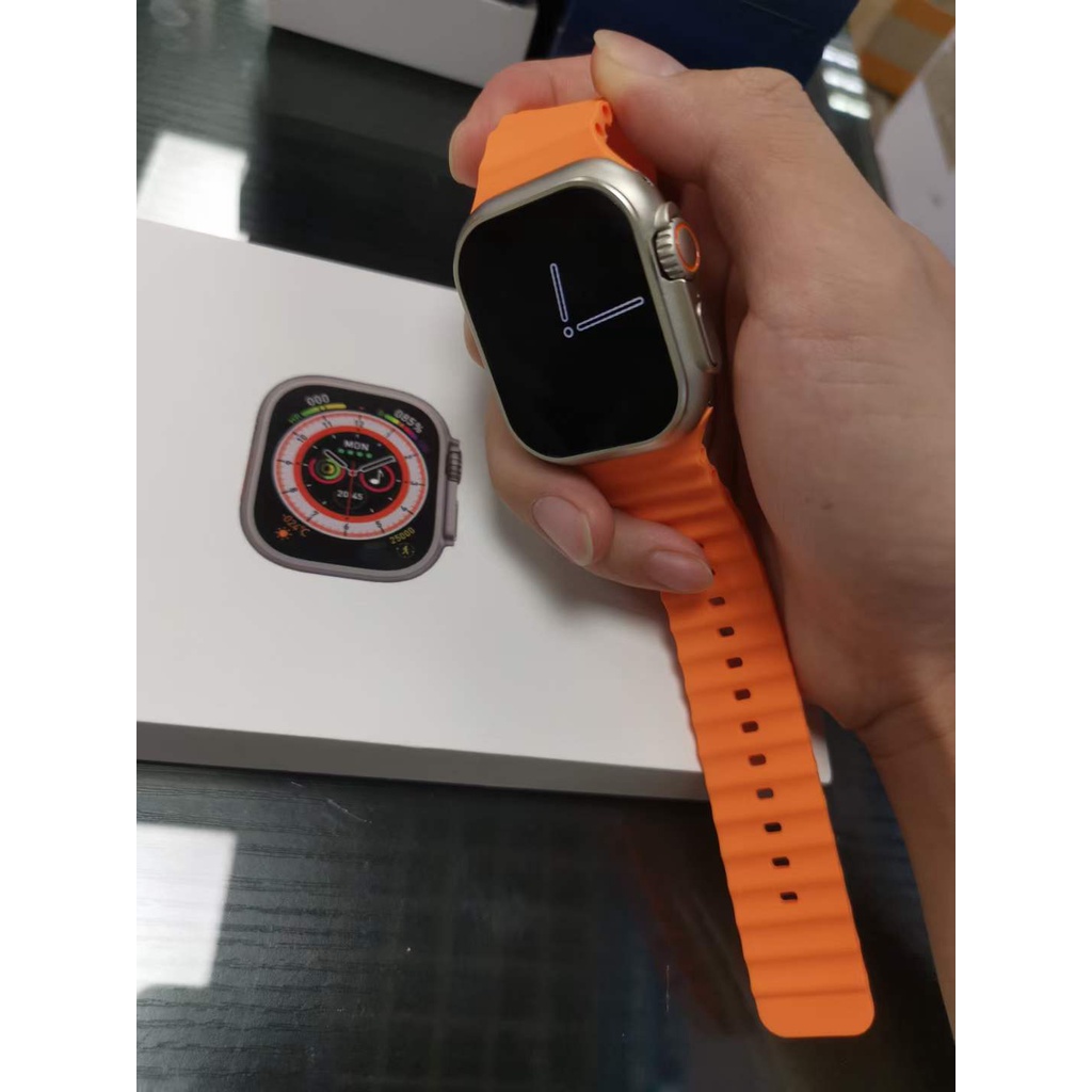 Đồng Hồ Thông Minh 2022 IWO 49mm ultra 8 NFC 8 Bluetooth Gọi Điện 2.02inch 380Mah PK H10 ultra MT8 ultra