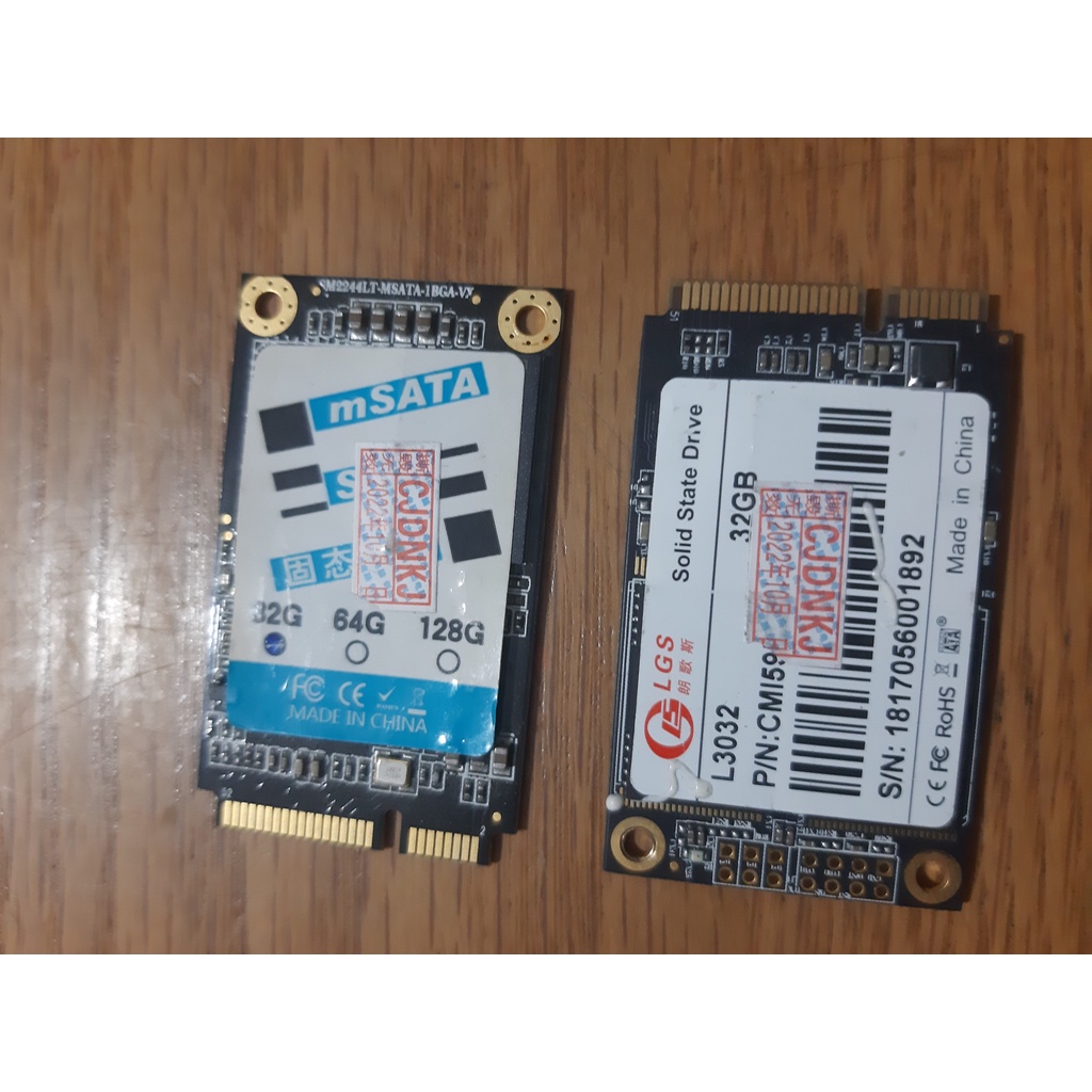 SSD msata 32G cài DSM 6.2.3 dùng cho nas xpenology