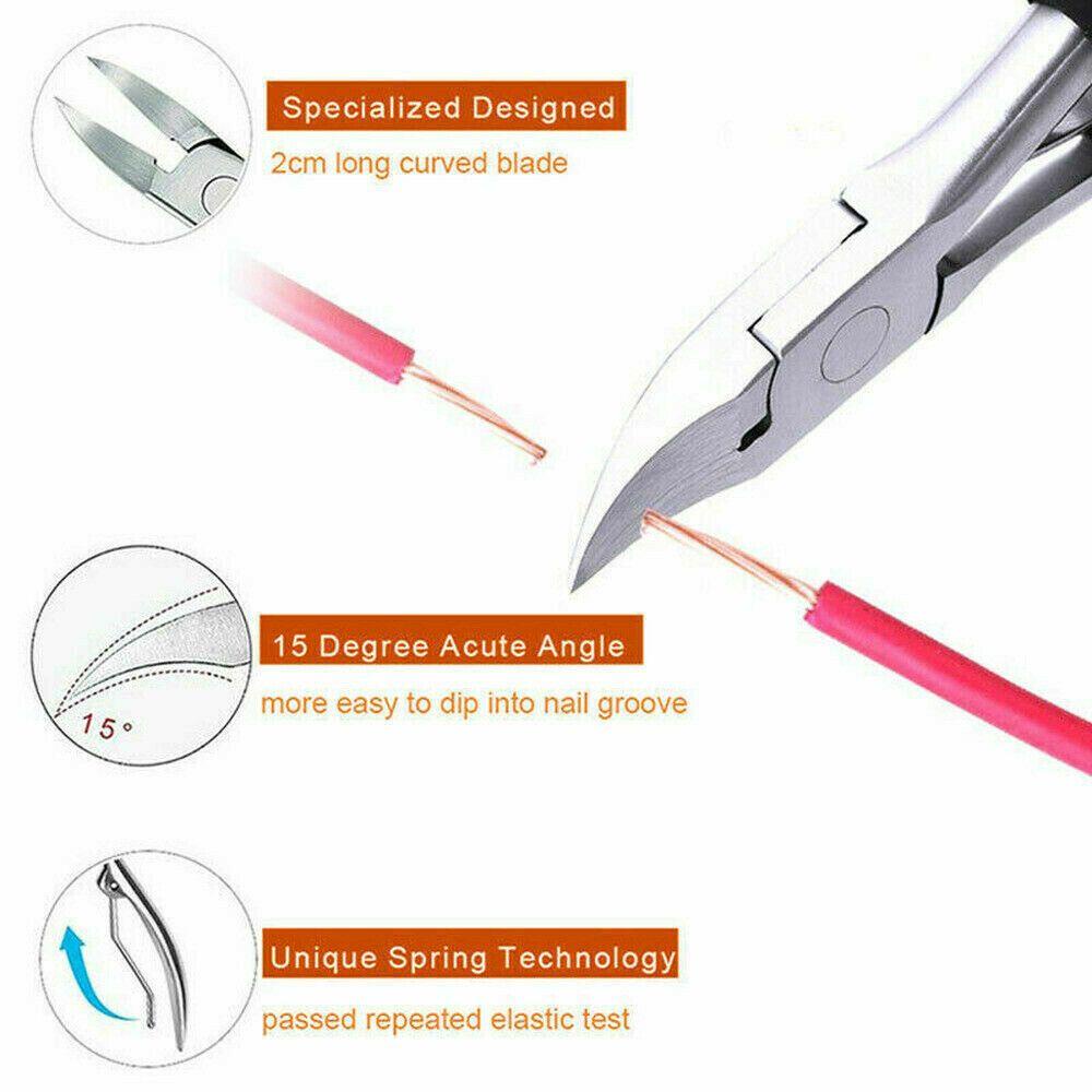 OCEANMAP Bộ Dụng Cụ Chăm Sóc Móng Tay / Chân Tẩy Tế Bào Chết Chuyên Nghiệp