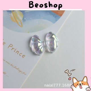 Charm nơ trong ánh nhũ mẫu tròn