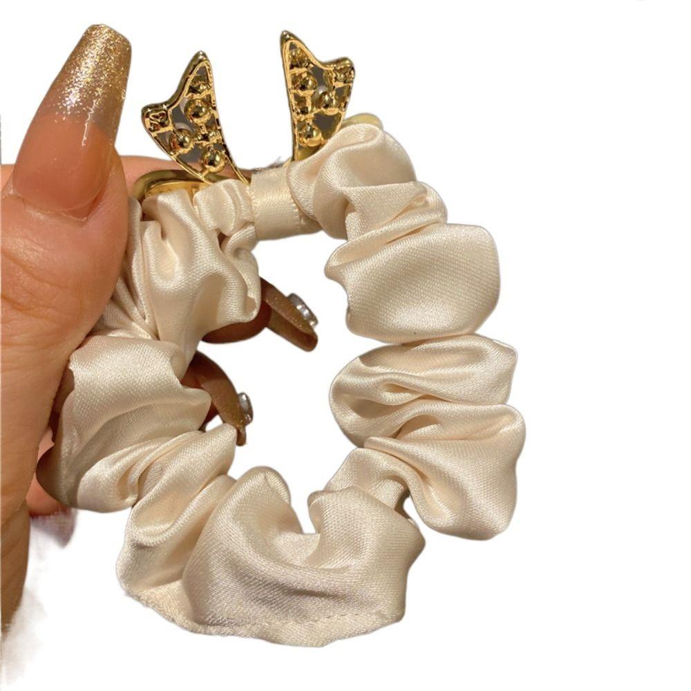 Dây Cột Tóc Đuôi Ngựa Cỡ Lớn Thiết Kế Tinh Tế Thời Trang Cho Nữ