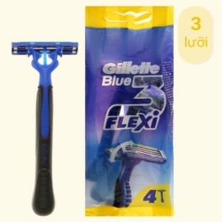 Dao cạo râu 3 lưỡi Gillette Blue 3 Flexi