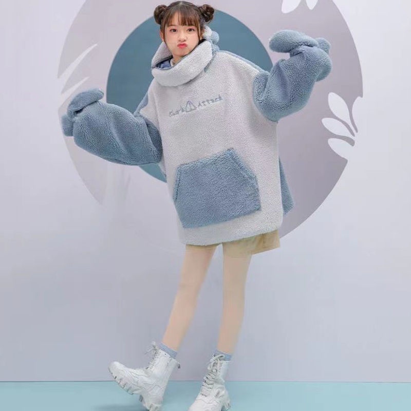 Áo Hoodie DàI Tay HọA TiếT Cá MậP Dễ Thương Cho Nam