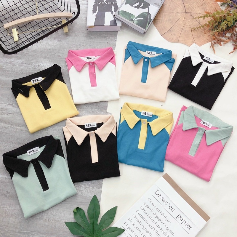 Áo Thun nhấn cổ