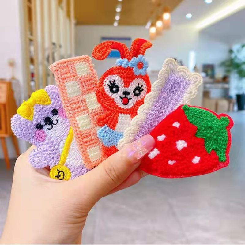 PVN53930 Set 10 kẹp tóc hình thú dễ thương