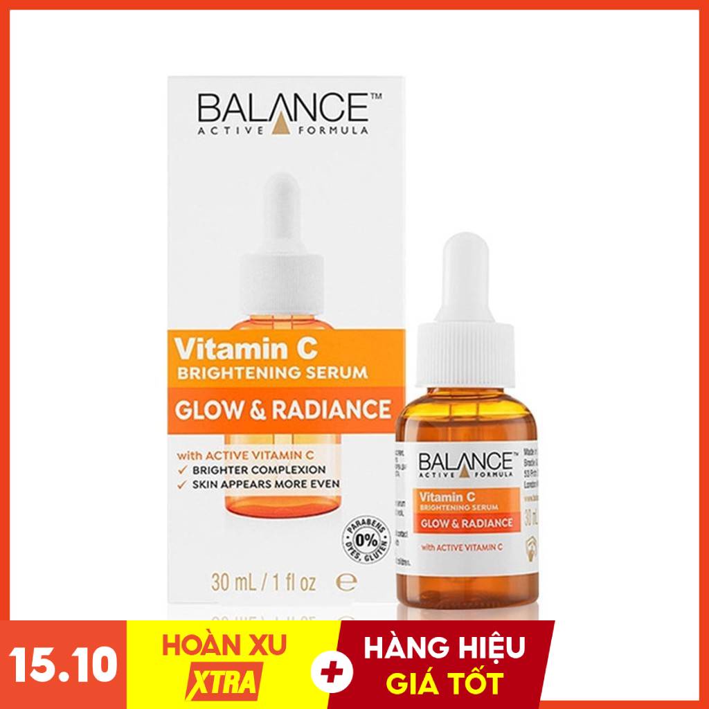 Serum Trắng Da - Mờ Thâm Balance Active Formula Vitamin C Brightening 30ml