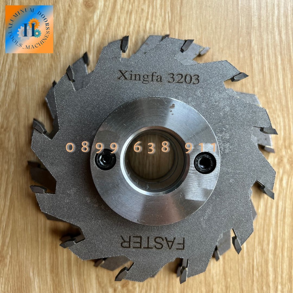 Lưỡi phay đầu đố ngang, cánh cửa XINGFA 18 RĂNG HÀNG ĐẸP