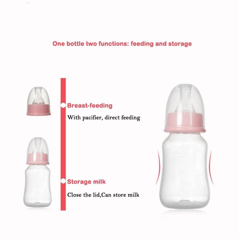 Bình Sữa Bằng Silicon Không BPA Có Vòi Hút Tiện Dụng Cho Bé