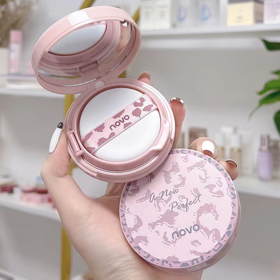 Novo® Phấn Nước Dưỡng Ẩm Kiềm Dầu Làm Sáng Da Không Thấm Nước cushion 13g