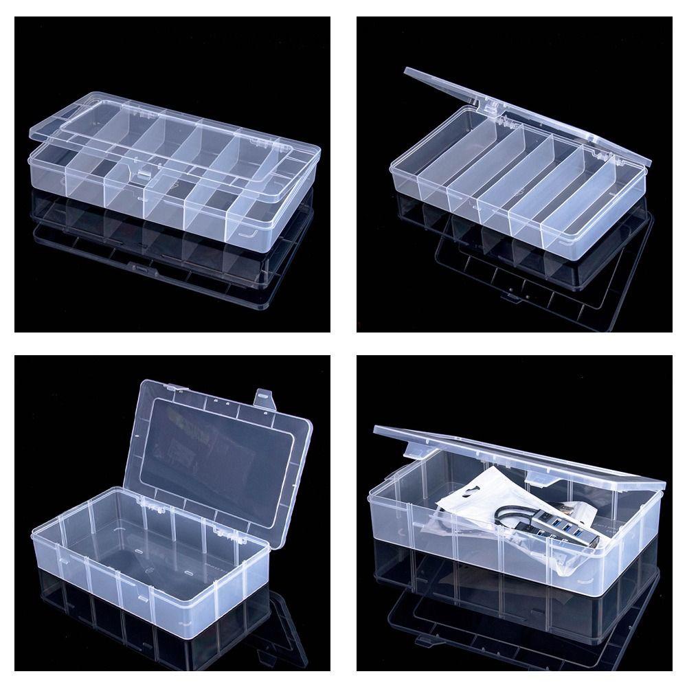 Hộp Đựng Dụng Cụ Câu Cá Bằng Nhựa Trong Suốt KENT1 Ốp