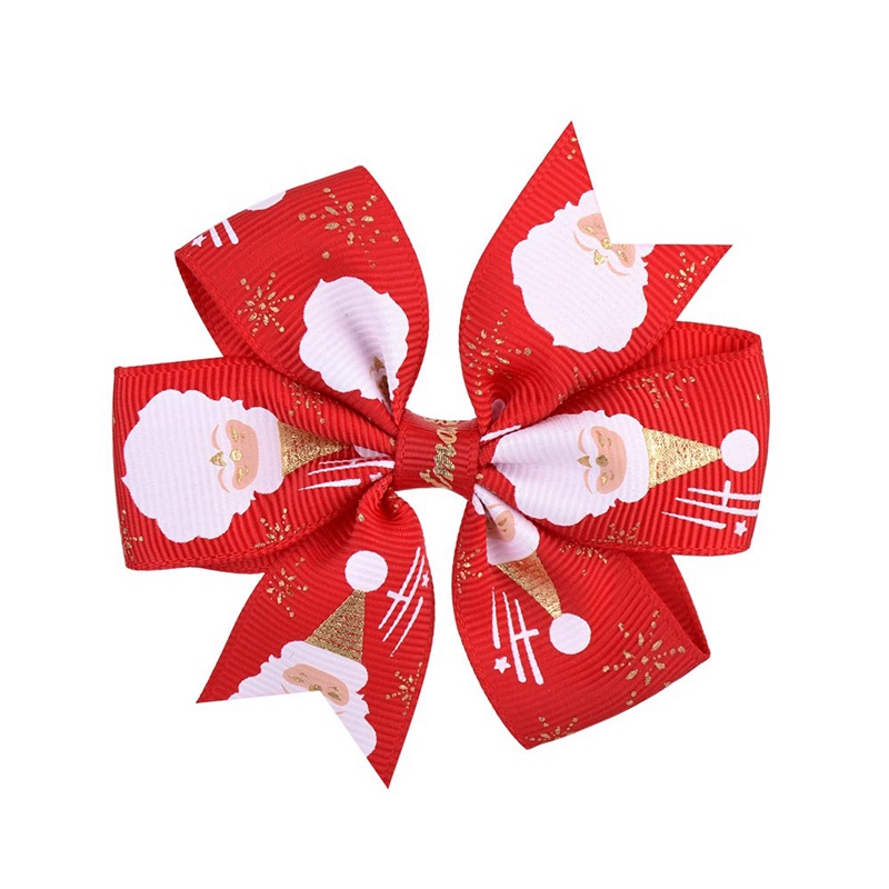 Kẹp Tóc Hình Ông Già Noel Dễ Thương Cho Bé Gái