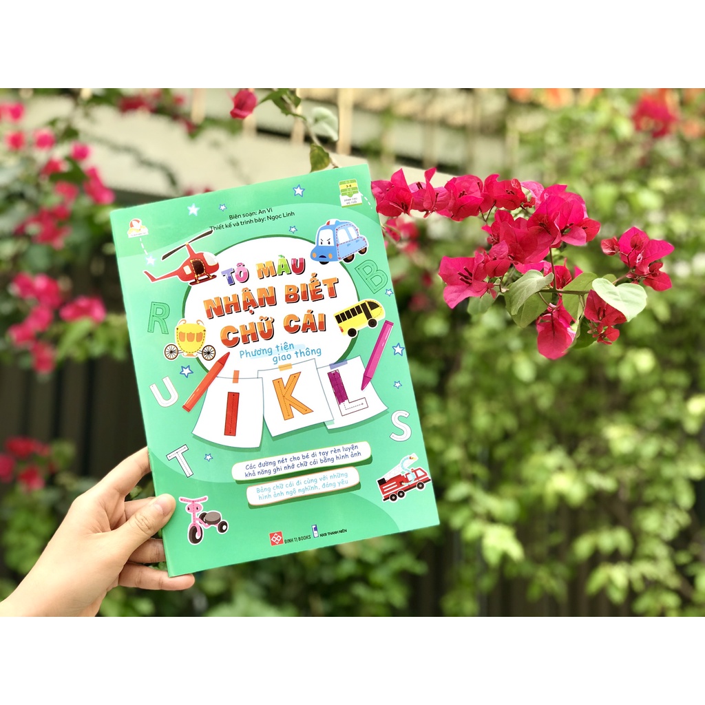 Sách - Bộ 4 cuốn - Tô màu nhận biết chữ cái