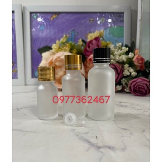 Chai thủy tinh, chai lọ mỹ phẩm, chai serum chai thủy tinh mờ 5ml 10ml 20ml 30ml