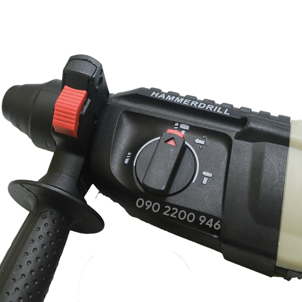 Khoan bê tông 3 chức năng hugong 602 | Máy khoan bê tông cho thợ , dùng gia đình | máy dây đồng , 800w , nội địa trung