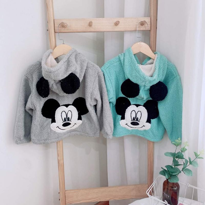 Áo Khoác Lông Cừu Dáng Rộng Phong Cách Hàn Quốc Cho Bé Trai -Gái - Hàng Quảng Châu- HuyềnTrangQate
