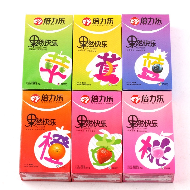 Bao cao su HBM hương đào, siêu mỏng, nhiều gel, gốc nước - hộp 10 bcs