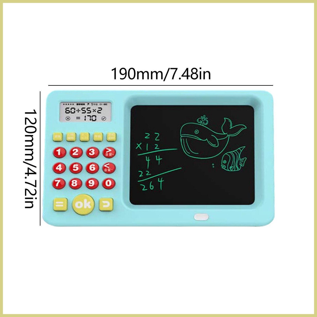 Máy Tính Bảng LCD Luyện Tập Tính Toán Thông Minh Cho Bé