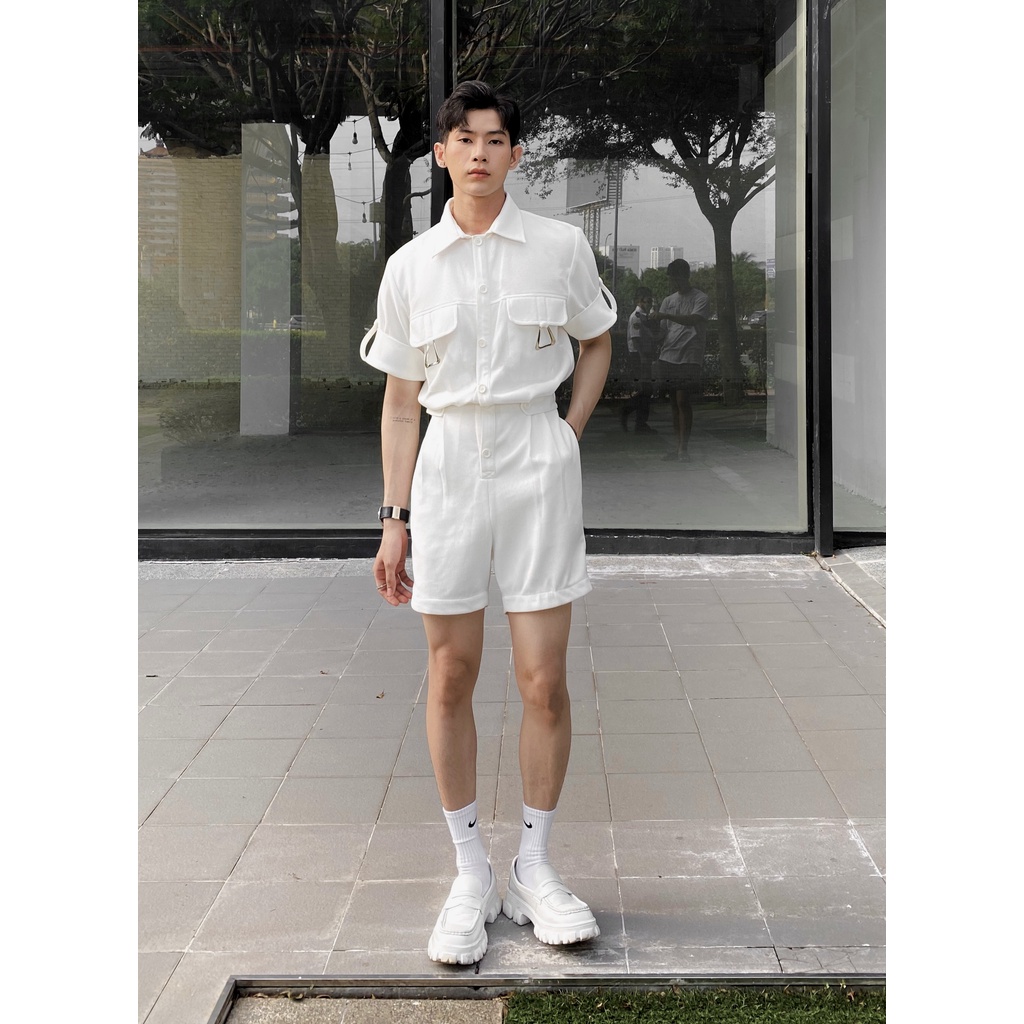Set đồ liền Jump Trắng Magnus Menswear