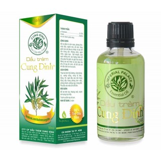 Dầu tràm Cung Đình Gold 50ml dầu tràm cho trẻ sơ sinh, mẹ vè bé