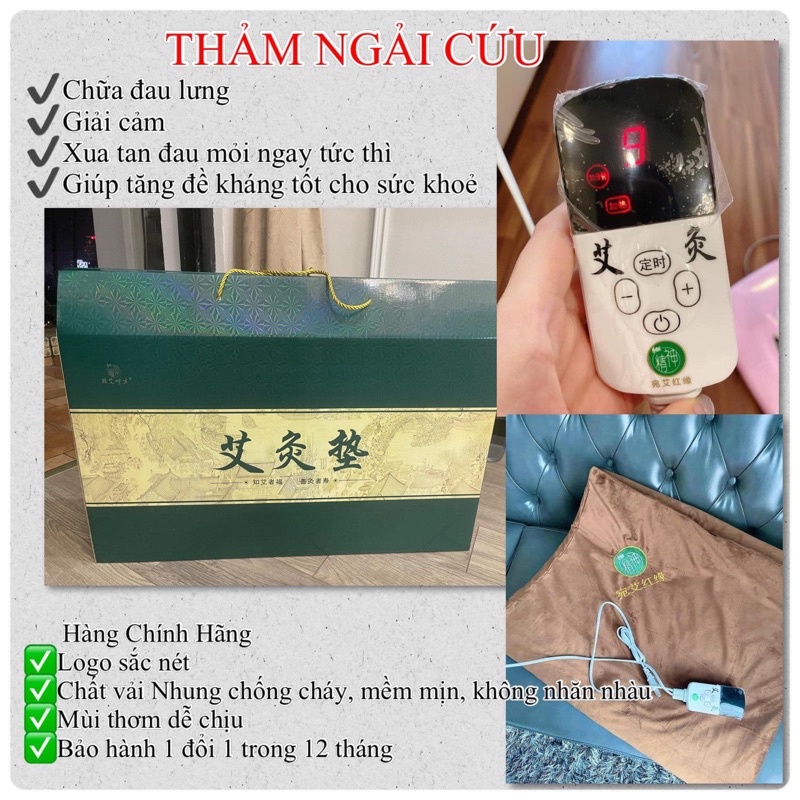 Thảm ngải cứu chính hãng.BH 1đổi1, Bảo hiểm lên tới 2 tỷ đồng