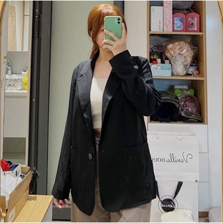 Áo blazer đũi