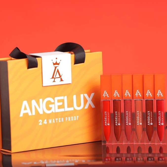 Son Kem Lì Angelux 24h Water Proof Nhiều Màu 20g Chính Hãng