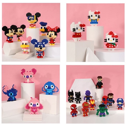 Xếp hình các nhân vật hoạt hình - loại 500-800 miếng ghép