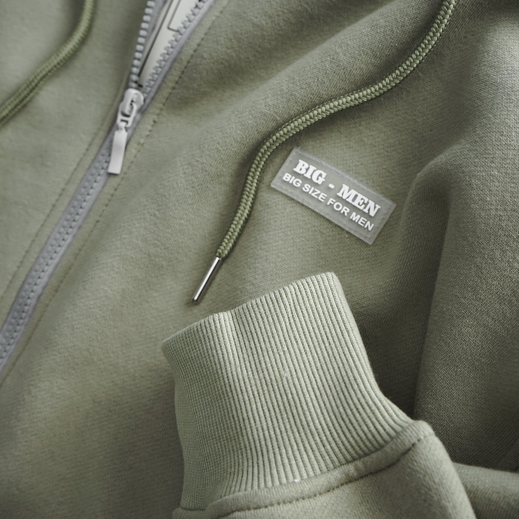 Bigsize Áo khoác vải nỉ bigsize nam 80-130kg