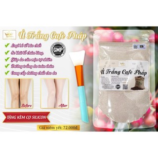 [Chính Hãng] Ủ Trắng Cafe Pháp Cosmetic (TẶNG KÈM CỌ SILICON)