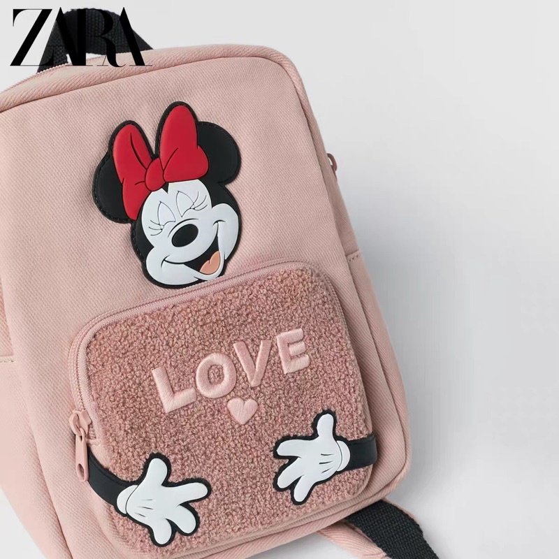 Balo Minnie hồng Zara cho bé gái siêu xinh