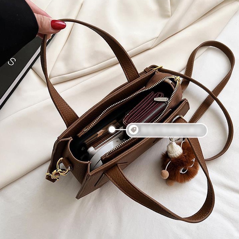 Túi Đeo Chéo Hình Vuông Nhỏ Phong Cách Cổ Điển Thời Trang Cho Nữ