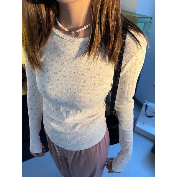 Obiloveyouu - Áo knit dài tay Brandy