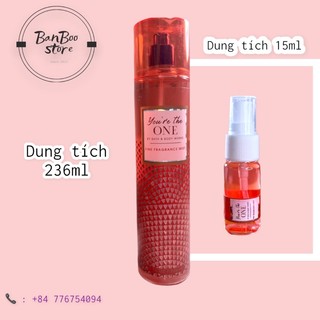 Set 30 chai chiết 15ml ( mùi tự chọn )