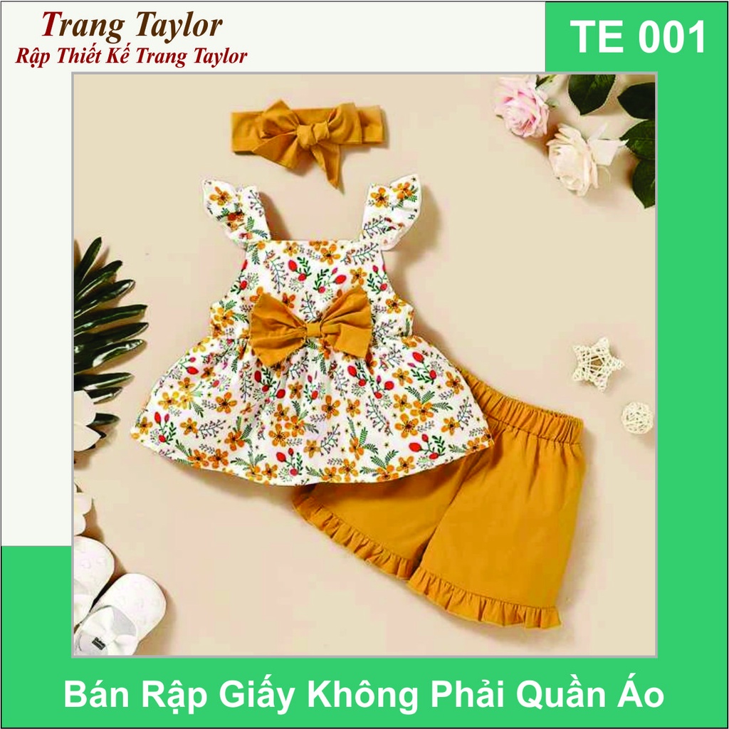 Rập Giấy Bộ Trẻ Em