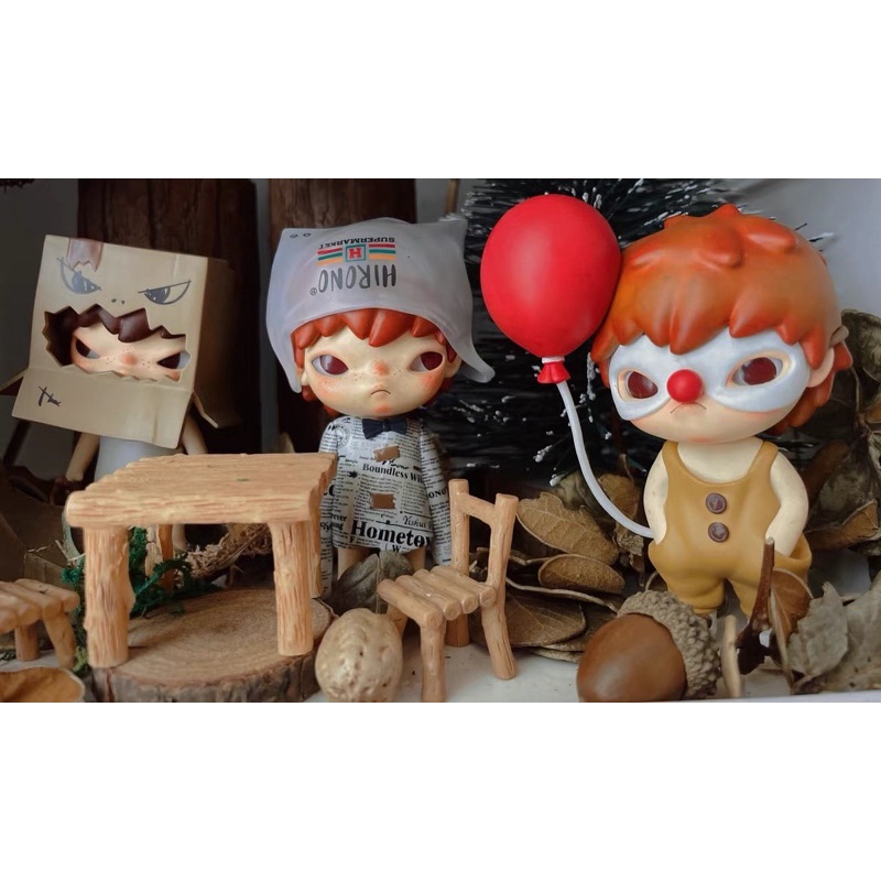 Búp Bê pop mart popmart popmart hirono little Misschief series 2 Dễ Thương