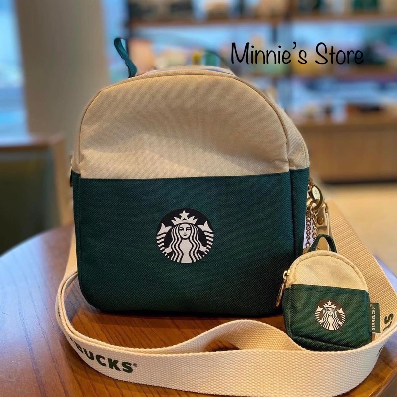 Balo Starbucks To Go Green Cooling Bag